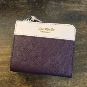 Kate Spade Staci small wallet bifold with zip around